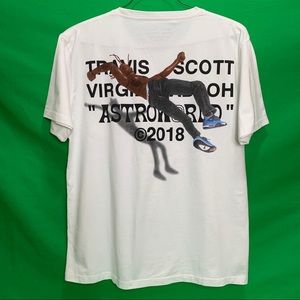 Travis Scott x Virgil Abloh Astroworld T shirt